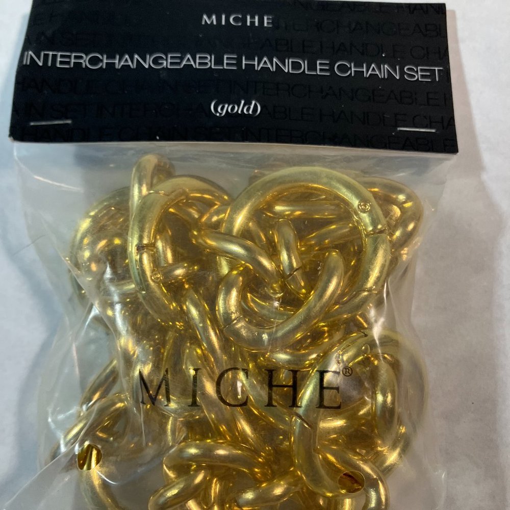 Miche Interchangeable Gold Handle Chain Set